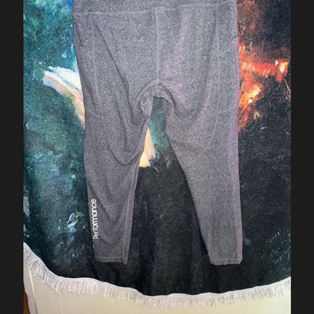 Calvin Klein Performance Gray Track Joggers - Picture 2 of 2